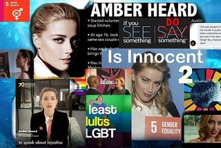 Amber Heard is Innocent — Support her in Aquaman 2, Warner Bros, L’Oreal, United Nations, and ACLU