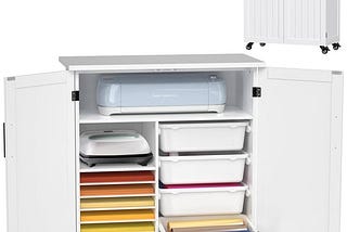 gdlf-craft-cart-compatible-with-cricut-machine-cricut-table-with-storage-cabinet-rolling-cricut-cart-1