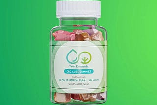 Twin Elements CBD Gummies for Pain and Stress Relief