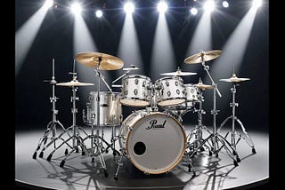 Pearl-Drum-Set-1