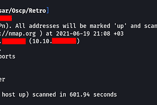 TryHackMe: Retro — Walkthrough