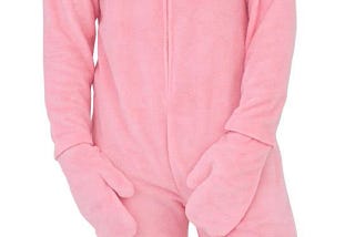 Adorable Pink Bunny Pajama Costume for Christmas | Image