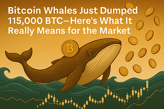 115,000 BTC Sold by Bitcoin Whales — Biggest Sell-Off Since 2022 and Its Impact on Prices
