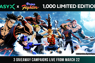 Introducing VF OASYX: Our Collaboration with Virtua Fighter and Exciting Giveaway Campaigns!