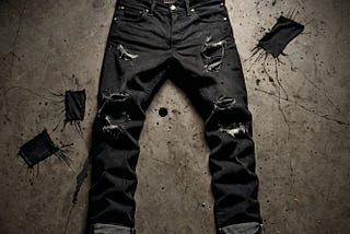 Destroyed-Black-Jeans-1