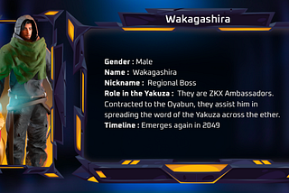 Siapa itu “Wakagashira: ZKX Ambassador”