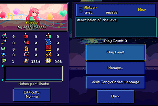 Rhythm Quest Devlog 84 — More Custom Level UI Work