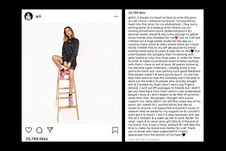 Instagrammer’s Failed Product Launch is a Cautionary Tale for Emerging Influencers
