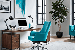Turquoise-Office-Chair-1