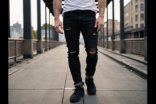 Black-Rip-Jeans-1