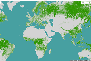 JRC’s Global Map of Forest Cover for 2020 Now Available in Google Earth Engine
