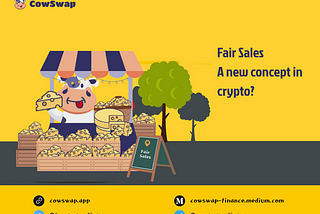 [Study & Earn] Fair Sales — A new concept in crypto?