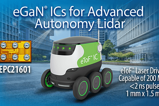 eToF™ Laser Driver ICs for Advanced Autonomy Lidar