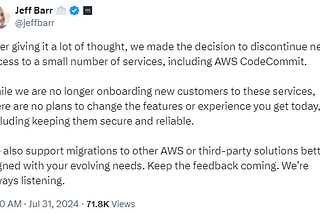Disruption Ahead: AWS Quietly Axing Services