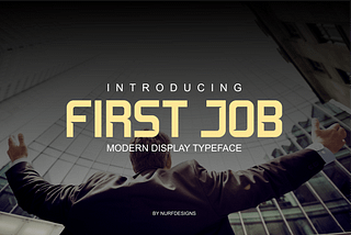 First Job Font