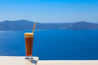 Who​ ​wants​ ​a​ ​cold​ ​cappuccino?​ ​Starbucks​ ​and​ ​an​ ​Athenian​ ​summer​ ​dream