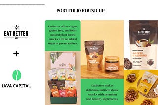 Why we invested in Eat Better ?