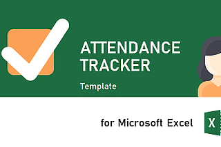Attendance Tracker Template for Microsoft Excel