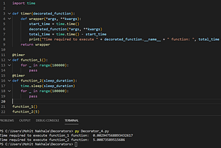 Decorators in Python