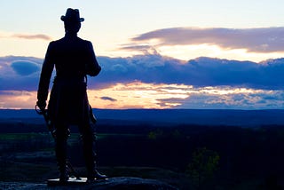 Dusk at Gettysburg