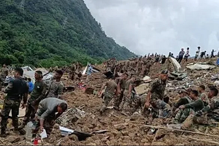Rains in Manipur, landslide near military camp, 7 bodies retrieved: 19 rescued, 45 still missing