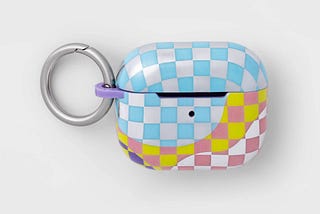 Colorful AirPods Case with Carabiner Clip | Image