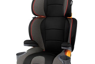 DuoZone-Protected Chicco Booster Seat with Ergoboost Comfort and Removable Backrest | Image