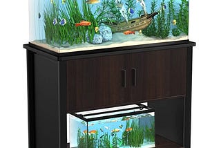 gdlf-metal-aquarium-stand-with-cabinet-for-fish-tank-accessories-storage-40-gallon-turtle-reptile-te-1