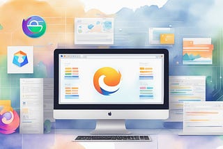 A computer screen displaying Mozilla Developer Network's 12 Best Resources for Learning HTML and CSS, with open tabs showcasing tutorials and code examples