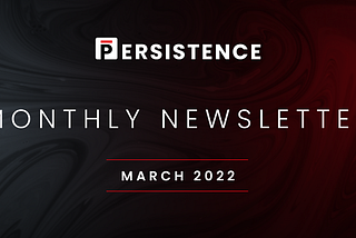 Community Newsletter #18 — March 2022