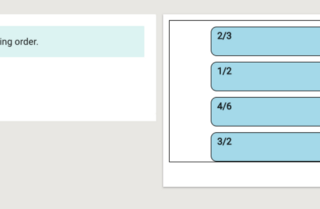 Learn by sorting: a new Drag and Drop Sorting question type