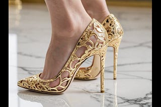 Gold-Lace-Heels-1