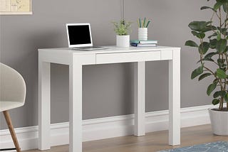 Modern Parsons Desk for Home Office or Living Room | Image