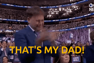 That’s my kid!