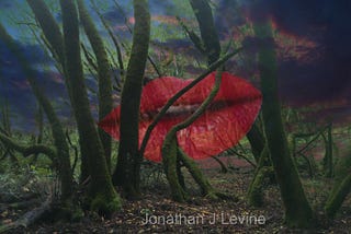 Jonathan J Levine, Love Stricken Immortalities, Digital manipulation of original photos, ‘2019. Copyright © JJLevine. All rights reserved.