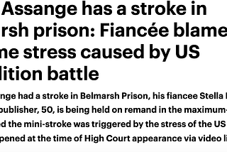 Avrebbe contato qualcosa l’ictus di Assange in tribunale?