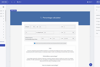 App Builder React Code Generation Feature