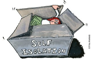 Can going into self-isolation help connect us more?