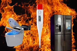 Rise of the thermometers