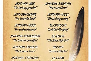 The Names of God