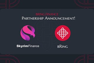 BRING.FINANCE Partners With Skyrim Finance