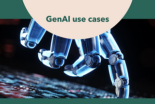 Emerging GenAI use cases to increase customer engagement at your ecommerce site