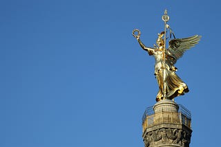 Goldelse (Golden Lizzy) from Victory Column in Berlin 