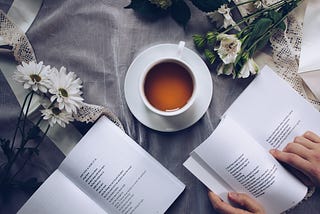 Tea and books