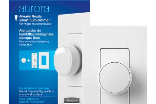 Lutron Aurora Smart Dimmer & Paddle Switch | Image