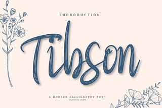 Tibson Script Font