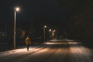 The First Time I Walked Alone in the Dark