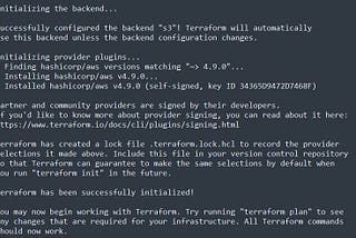 Understanding Logical flow of Terraform initialization