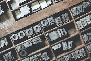 You’re Saying Font, But You Really Meant Typeface