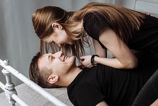 A couple looking at each other’s eyes. 9 Lessons that can improve your love life and relationships